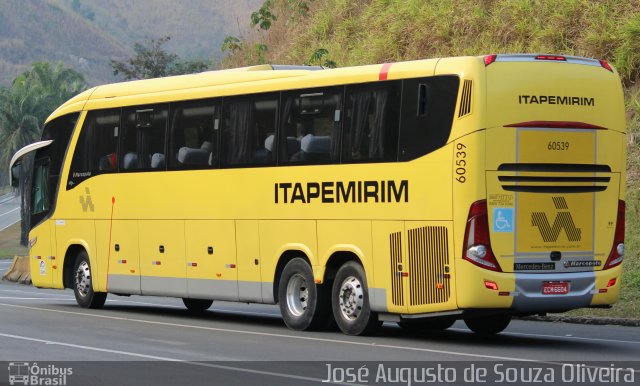 Viação Itapemirim 60539 na cidade de Paracambi, Rio de Janeiro, Brasil, por José Augusto de Souza Oliveira. ID da foto: 5271772.