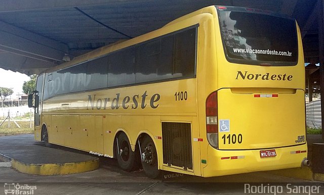 Viação Nordeste 1100 na cidade de Natal, Rio Grande do Norte, Brasil, por Rodrigo S. G Busólogo do Brasil. Número da foto: #5272772.