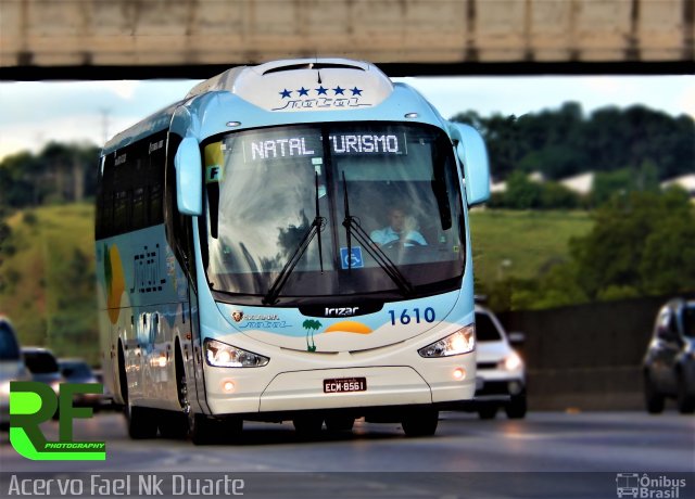 Transportadora Turística Natal 1610 na cidade de São José dos Campos, São Paulo, Brasil, por Raphael José da Silva. ID da foto: 5273123.