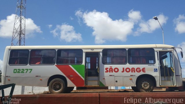 Consórcio Navegantes - 02 > Viação São Jorge > Transurb Transporte Urbano 02277 na cidade de João Pessoa, Paraíba, Brasil, por Felipe  Albuquerque. Número da foto: #5271448.