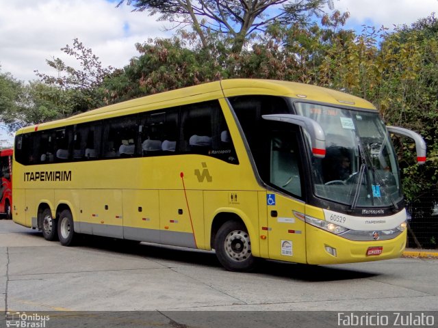 Viação Itapemirim 60529 na cidade de São Paulo, São Paulo, Brasil, por Fabricio Zulato. ID da foto: 5272564.