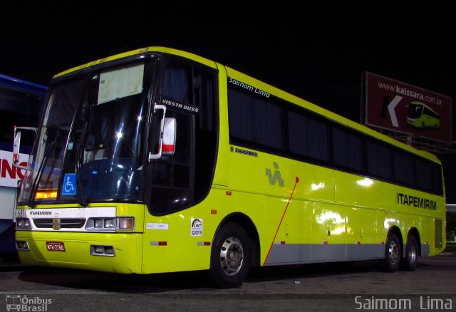 Viação Itapemirim 6811 na cidade de Vitória, Espírito Santo, Brasil, por Saimom  Lima. ID da foto: 5272028.