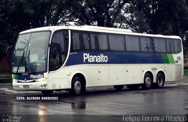 Planalto Transportes 918 na cidade de Uruguaiana, Rio Grande do Sul, Brasil, por Felipe Ferreira Ribeiro. ID da foto: 5272552.