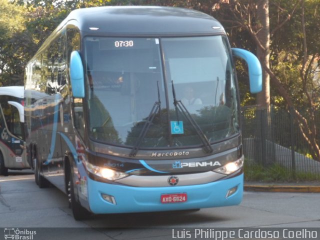 Empresa de Ônibus Nossa Senhora da Penha 53014 na cidade de São Paulo, São Paulo, Brasil, por Luis Philippe Cardoso Coelho. Número da foto: #5274541.