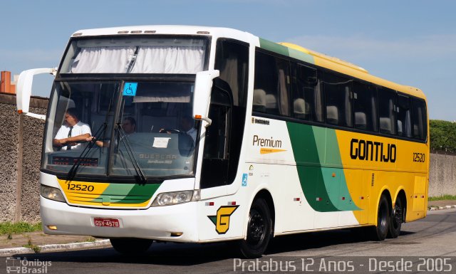 Empresa Gontijo de Transportes 12520 na cidade de São Paulo, São Paulo, Brasil, por Cristiano Soares da Silva. Número da foto: #5274026.
