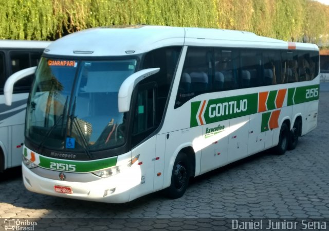 Empresa Gontijo de Transportes 21515 na cidade de Belo Horizonte, Minas Gerais, Brasil, por Daniel Junior Sena. Número da foto: #5273600.