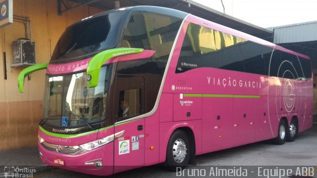 Viação Garcia 7229 na cidade de Sorocaba, São Paulo, Brasil, por Bruno Almeida. Número da foto: #5275057.