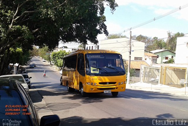 Ônibus Particulares 2002 na cidade de Corumbá, Mato Grosso do Sul, Brasil, por Claudio Luiz. Número da foto: #5273926.