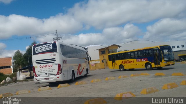 Coletivo Transportes 1510 na cidade de Caruaru, Pernambuco, Brasil, por Leon Oliver. Número da foto: #5275391.