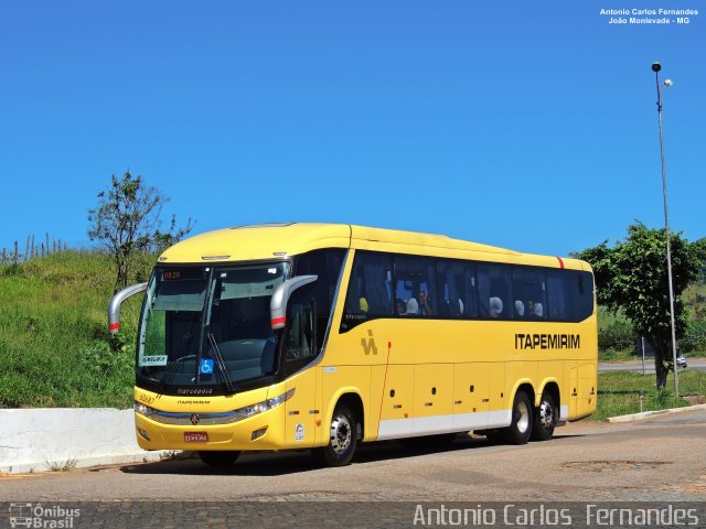 Viação Itapemirim 60687 na cidade de João Monlevade, Minas Gerais, Brasil, por Antonio Carlos Fernandes. ID da foto: 5274783.