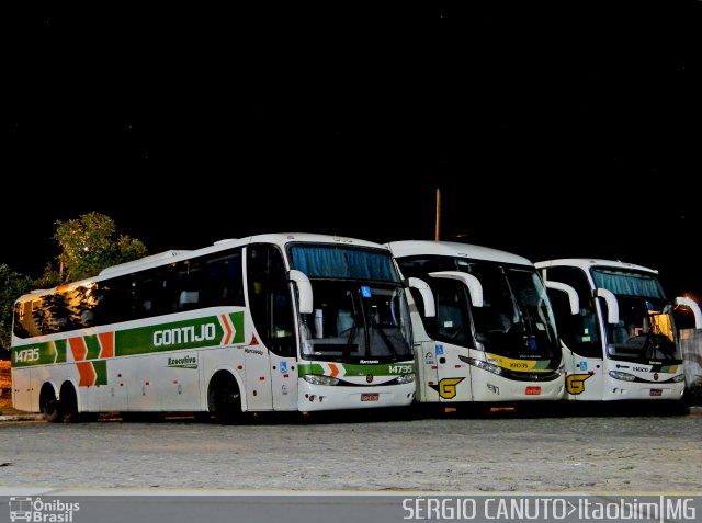 Empresa Gontijo de Transportes FROTA na cidade de Itaobim, Minas Gerais, Brasil, por Sérgio Augusto Braga Canuto. Número da foto: #5275873.