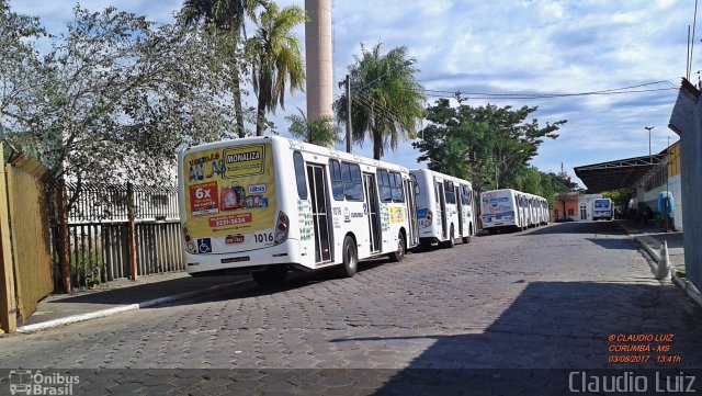 Viação Cidade Corumbá 1016 na cidade de Corumbá, Mato Grosso do Sul, Brasil, por Claudio Luiz. Número da foto: #5273878.