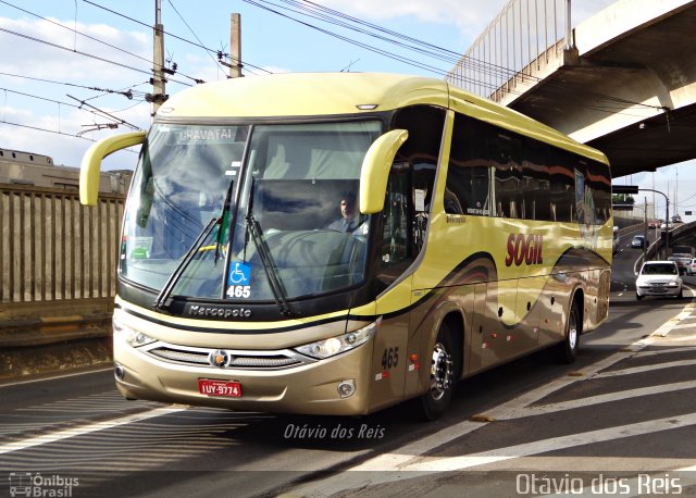 SOGIL - Sociedade de Ônibus Gigante Ltda. 465 na cidade de Porto Alegre, Rio Grande do Sul, Brasil, por Otávio dos Reis . Número da foto: #5274215.