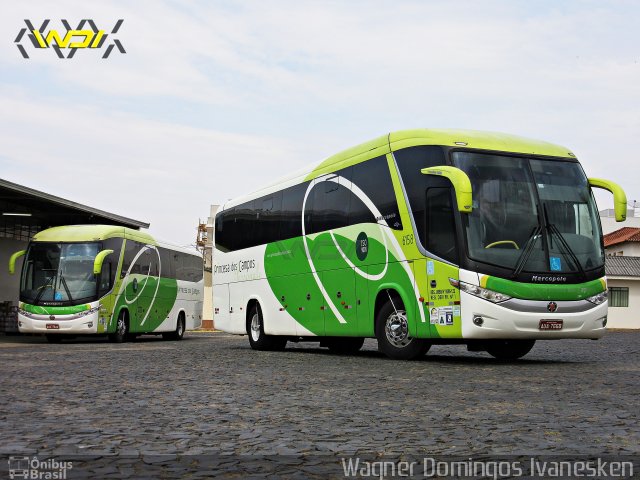 Expresso Princesa dos Campos 6158 na cidade de Telêmaco Borba, Paraná, Brasil, por Wagner Domingos Ivanesken. ID da foto: 5276948.