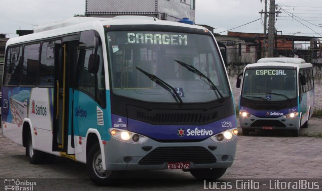 Guaiúba Transportes 12311 na cidade de Guarujá, São Paulo, Brasil, por Lucas Cirilo. ID da foto: 5277589.