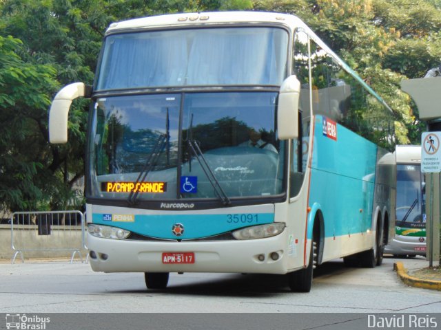 Empresa de Ônibus Nossa Senhora da Penha 35091 na cidade de São Paulo, São Paulo, Brasil, por David Reis. Número da foto: #5276725.