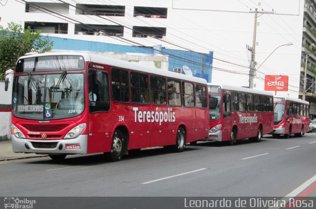 Viação Dedo de Deus 334 na cidade de Teresópolis, Rio de Janeiro, Brasil, por Diego Oliveira. Número da foto: #5278324.