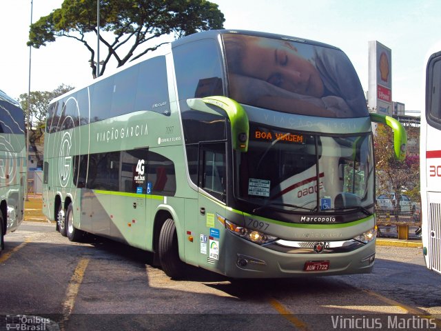 Viação Garcia 7097 na cidade de Sorocaba, São Paulo, Brasil, por Vinicius Martins. Número da foto: #5278204.