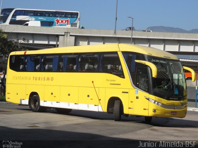 Viação Itapemirim 3001 na cidade de Rio de Janeiro, Rio de Janeiro, Brasil, por Junior Almeida. ID da foto: 5278667.