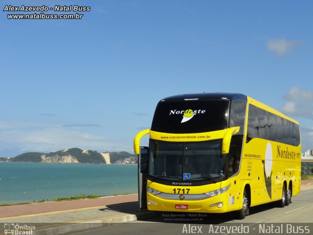 Viação Nordeste 1717 na cidade de Natal, Rio Grande do Norte, Brasil, por Alexsandro  Azevedo. Número da foto: #5281424.