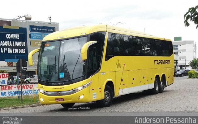Viação Itapemirim 60017 na cidade de Campos dos Goytacazes, Rio de Janeiro, Brasil, por Anderson Pessanha. Número da foto: #5280291.