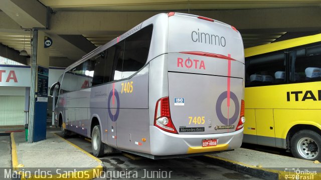 Rota Transportes Rodoviários 7405 na cidade de Salvador, Bahia, Brasil, por Mario dos Santos Nogueira Junior. ID da foto: 5280460.