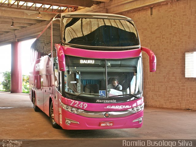 Viação Garcia 7249 na cidade de Apucarana, Paraná, Brasil, por Romílio Busólogo Silva . Número da foto: #5281530.