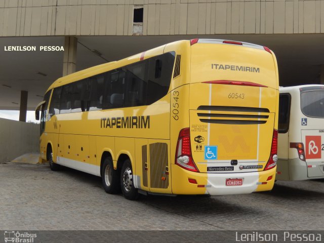 Viação Itapemirim 60543 na cidade de Caruaru, Pernambuco, Brasil, por Lenilson da Silva Pessoa. ID da foto: 5279908.