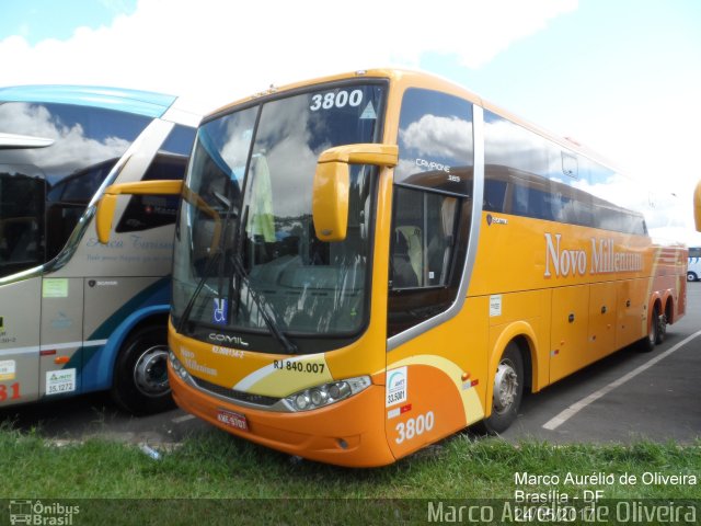 Novo Millenium Turismo 3800 na cidade de Brasília, Distrito Federal, Brasil, por Marco Aurélio de Oliveira. Número da foto: #5280455.