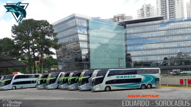 Viação Garcia 7117 na cidade de Curitiba, Paraná, Brasil, por EDUARDO - SOROCABUS. Número da foto: #5280235.