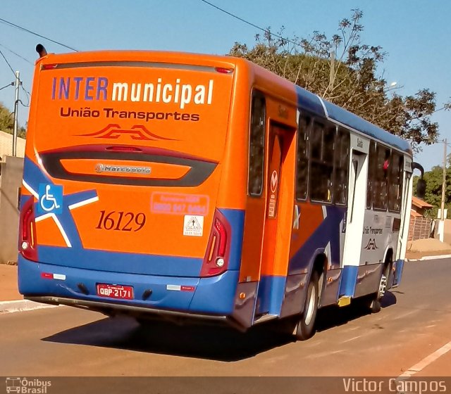 União Transportes 16129 na cidade de Várzea Grande, Mato Grosso, Brasil, por Victor Campos. Número da foto: #5280257.