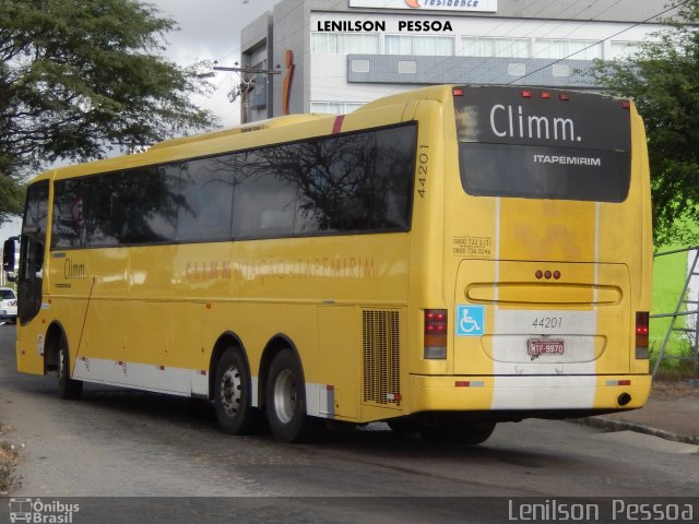 Viação Itapemirim 44201 na cidade de Caruaru, Pernambuco, Brasil, por Lenilson da Silva Pessoa. ID da foto: 5280394.