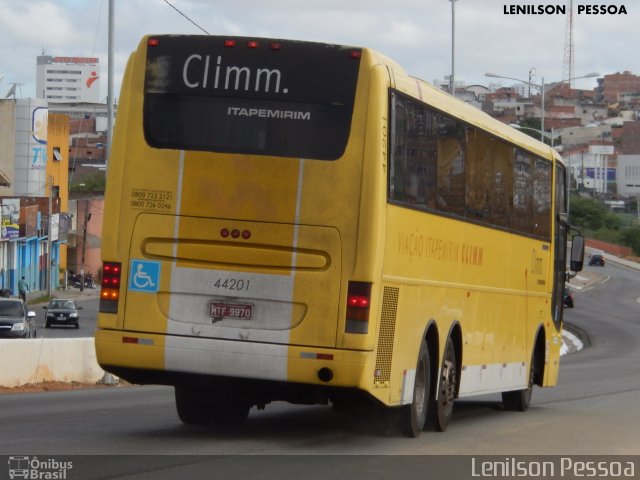 Viação Itapemirim 44201 na cidade de Caruaru, Pernambuco, Brasil, por Lenilson da Silva Pessoa. Número da foto: #5279914.