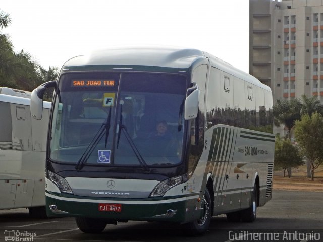 Sajotur - São João Turismo Jundiaí 195 na cidade de Olímpia, São Paulo, Brasil, por Guilherme Antonio. ID da foto: 5281154.