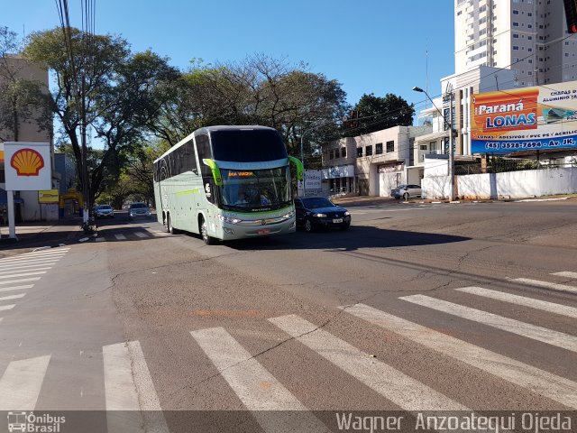 Viação Garcia 7867 na cidade de Foz do Iguaçu, Paraná, Brasil, por Wagner  Anzoategui Ojeda. Número da foto: #5281413.