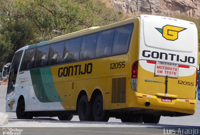 Empresa Gontijo de Transportes 12055 na cidade de Belo Horizonte, Minas Gerais, Brasil, por Luís Carlos Santinne Araújo. ID da foto: 5281461.