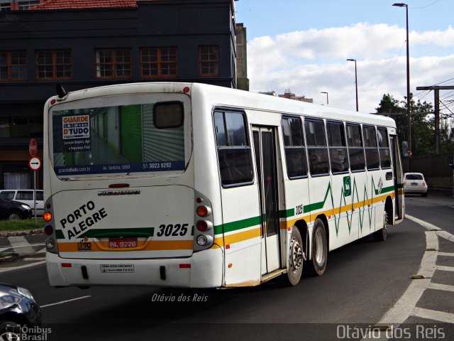 Sudeste Transportes Coletivos 3025 na cidade de Porto Alegre, Rio Grande do Sul, Brasil, por Otávio dos Reis . Número da foto: #5280755.