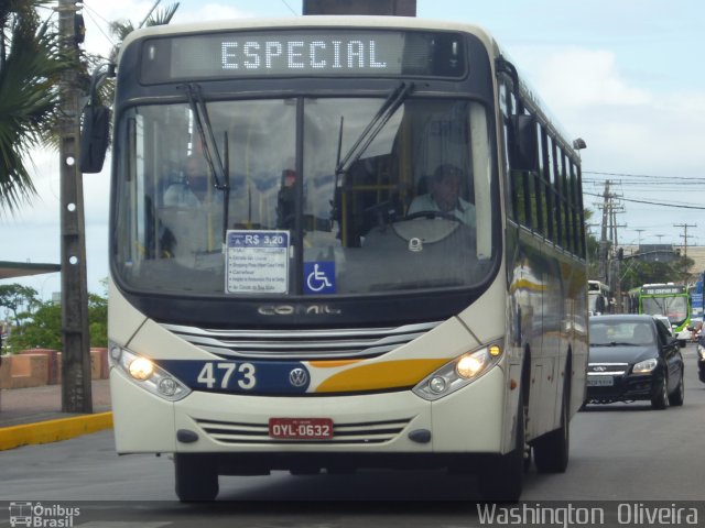 Transcol - Transportes Coletivos Ltda. 473 na cidade de Recife, Pernambuco, Brasil, por Washington  Oliveira. Número da foto: #5280554.