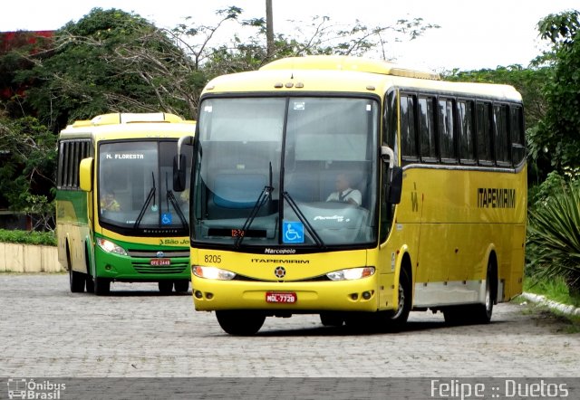 Viação Itapemirim 8205 na cidade de Campina Grande, Paraíba, Brasil, por Felipe Pessoa de Albuquerque. Número da foto: #5284119.