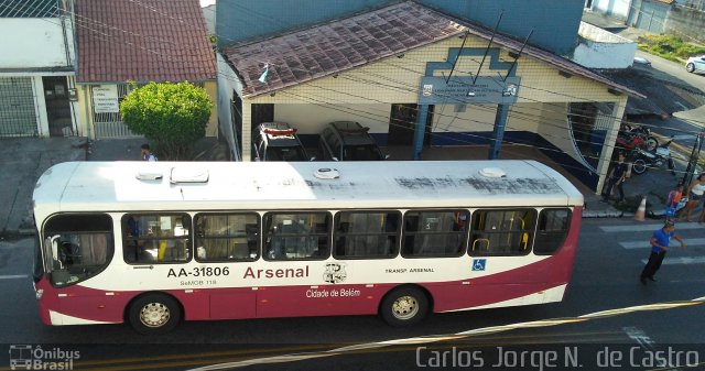 Transportadora Arsenal AA-31806 na cidade de Belém, Pará, Brasil, por Carlos Jorge N.  de Castro. Número da foto: #5283343.