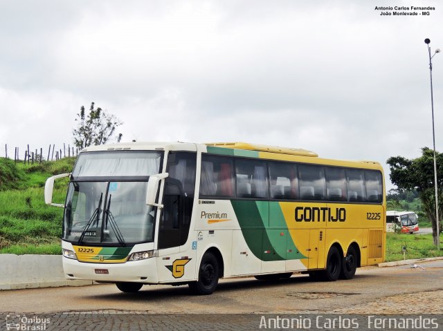 Empresa Gontijo de Transportes 12225 na cidade de João Monlevade, Minas Gerais, Brasil, por Antonio Carlos Fernandes. Número da foto: #5283166.