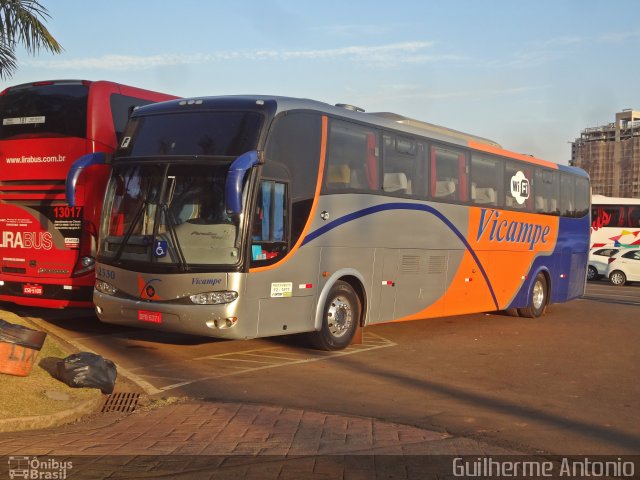 Vicampe Transportes e Turismo 2330 na cidade de Olímpia, São Paulo, Brasil, por Guilherme Antonio. ID da foto: 5283443.