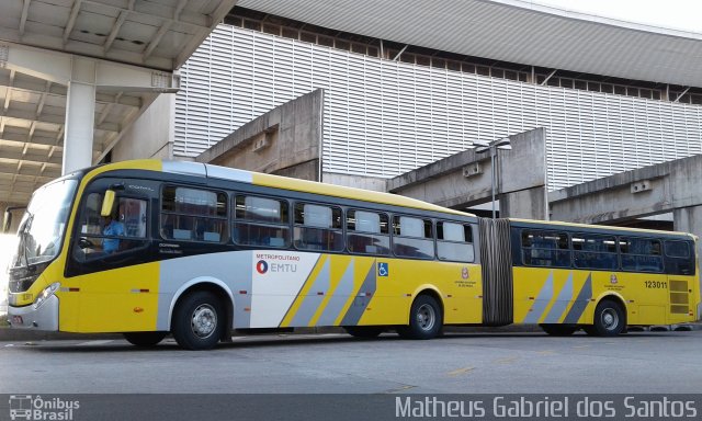 Auto Viação Ouro Verde 123011 na cidade de Campinas, São Paulo, Brasil, por Matheus Gabriel dos Santos. ID da foto: 5284983.