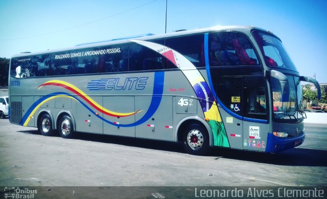 Elite Turismo 7735 na cidade de Belo Horizonte, Minas Gerais, Brasil, por Leonardo Alves Clemente. Número da foto: #5283890.