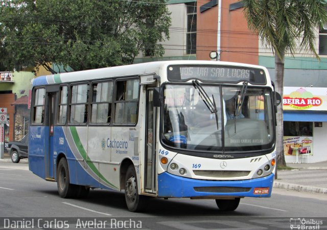 Viação Flecha Branca 169 na cidade de Cachoeiro de Itapemirim, Espírito Santo, Brasil, por Daniel Carlos  Avelar Rocha. Número da foto: #5284986.