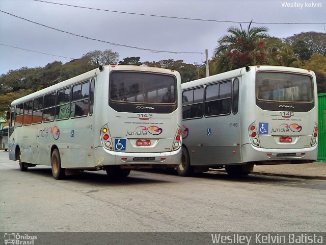 Jundiá Transportadora Turistica 1143 na cidade de Mairinque, São Paulo, Brasil, por Weslley Kelvin Batista. Número da foto: #5286145.
