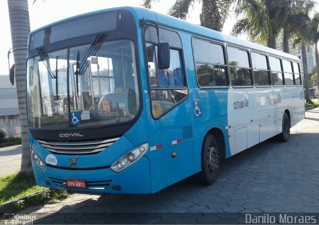 Metropolitana Transportes e Serviços 11081 na cidade de Cariacica, Espírito Santo, Brasil, por Danilo Moraes. ID da foto: 5285959.