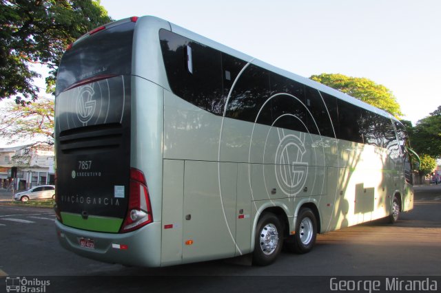 Viação Garcia 7857 na cidade de Umuarama, Paraná, Brasil, por George Miranda. Número da foto: #5286779.