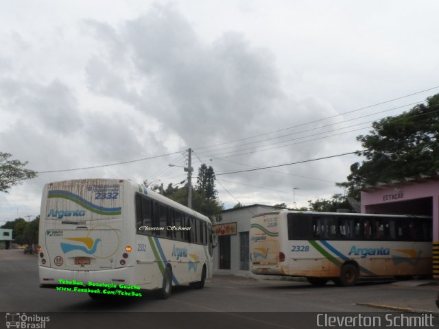 Transporte Argenta - Argentur 2332 na cidade de Formigueiro, Rio Grande do Sul, Brasil, por Cleverton Schmitt. Número da foto: #5287566.