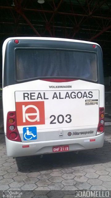 Real Alagoas de Viação 203 na cidade de Maceió, Alagoas, Brasil, por Matheus  Nascimento. Número da foto: #5285809.